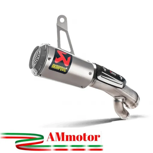 Akrapovic Bmw S 1000 RR 17 2018 Terminale Di Scarico Slip-On Line Titanio Moto