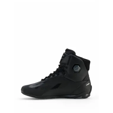 Scarpe Da Moto Alpinestars Faster-4 Drystar Black Cool Gray Waterproof Uomo