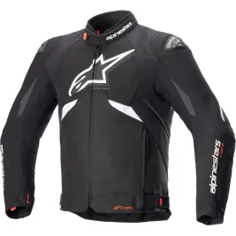Giacca Alpinestars T-GP R V3 Drystar Black White Protezioni Cordura Da Moto