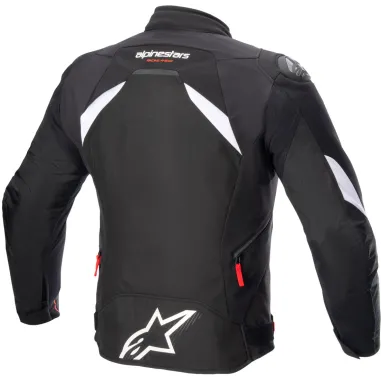Giacca Alpinestars T-GP R V3 Drystar Black White Protezioni Cordura Da Moto