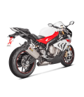 Akrapovic Bmw S 1000 RR 17 2018 Terminale Di Scarico Slip-On Line Titanio Moto Omologato