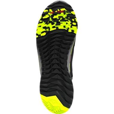 Scarpe Da Moto Alpinestars CR-X Drystar Riding Black Dark Gray Yellow Fluo Waterproof Uomo