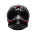 Casco Agv K6 S Karve Matt Black White Red Integrale Per Moto Opaco Visiera Max Pinlock