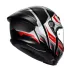 Casco Agv K6 S Karve Matt Black White Red Integrale Per Moto Opaco Visiera Max Pinlock