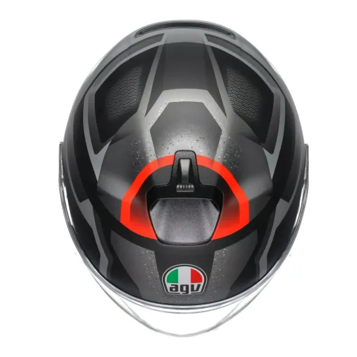 Casco Agv Irides Zurigo Matt Black Grey Doppia Visiera Moto