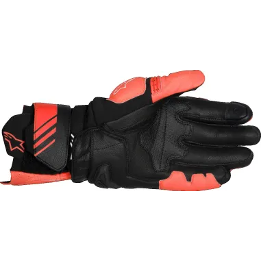 Guanti Moto Pelle Alpinestars GP PLUS R V3 Bright Red Red Fluo Black