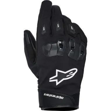 Alpinestars SP X Z WP Guanti Moto Impermeabili Pelle Tessuto Corti Con Protezioni