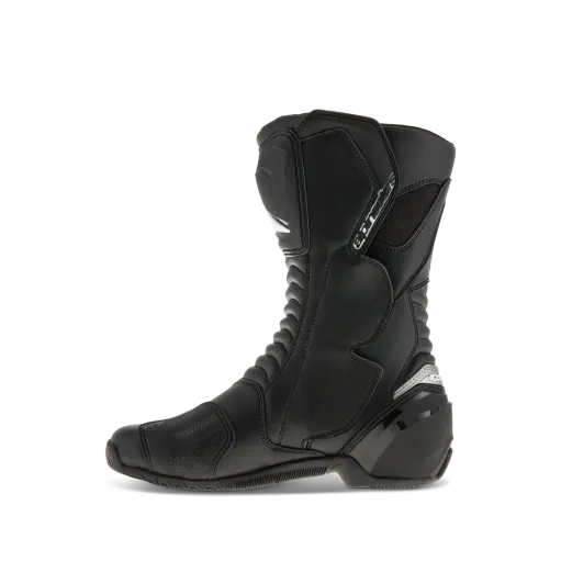 Alpinestars SMX-6 V3 R Black Silver Red Stivale Moto Strada Pista