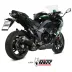 Mivv Kawasaki Ninja 1000 SX / Tourer Terminale Di Scarico Moto Marmitta Delta Race Inox Nero
