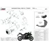 Mivv Kawasaki Ninja 1000 SX / Tourer Terminale Di Scarico Moto Marmitta MK3 Carbonio