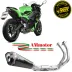 Scarico Mivv Kawasaki Ninja 650 24 - 2025 Moto Terminale Delta Race Nero Completo Di Collettori
