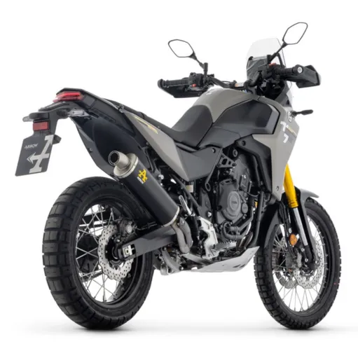 Arrow Yamaha Tenere' 700 2025 Terminale Di Scarico Moto Indy-Race Alluminio Dark Omologato Euro5+