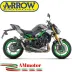 Arrow Kawasaki Z 900 2025 Terminale Di Scarico Moto Pro-Race Nichrom Dark Omologato Euro5+