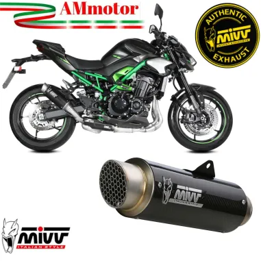 Mivv Kawasaki Z 900 2025 Terminale Di Scarico Marmitta Gp Pro Carbonio Moto Omologato