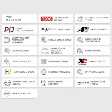 Casco Moto Modulare CGM C-MAX CITY Apribile Convertibile