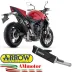 Arrow Honda Hornet 1000 / SP Terminale Di Scarico Moto Indy Race Evo Alluminio Nero