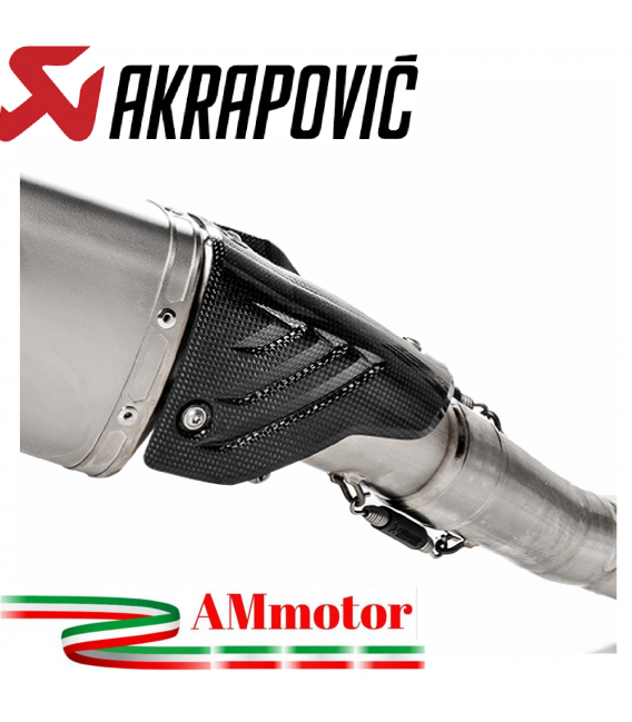 Paracalore Akrapovic In Fibra Di Carbonio Per Bmw S 1000 RR Moto