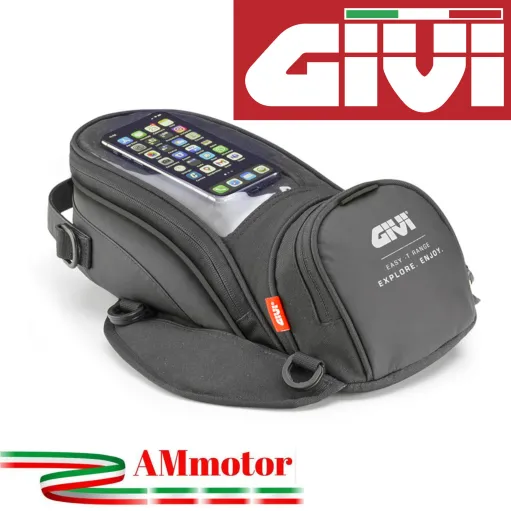 Borsa Da Serbatoio Givi Per Moto 6 Litri Magnetica Cover Impermeabile