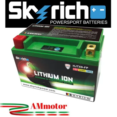 Batteria Litio Moto Skyrich HJTX9-FP Per Bmw G 310 R 17 - 2024 Lithium