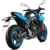 Scarico Completo Mivv Suzuki GSX-8S 22 - 2024 Scarico X-M5 Inox Nero Per Moto Racing