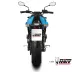 Scarico Completo Mivv Suzuki GSX-8S 22 - 2024 Scarico X-M5 Inox Nero Per Moto Racing