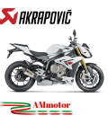 Akrapovic Bmw S 1000 R 14 2016 Terminale Di Scarico Slip-On Line Titanio Moto Omologato