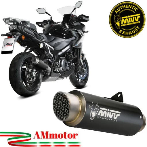 Mivv Suzuki Gsx-S 1000 GX Terminale Di Scarico Marmitta Gp Pro Black Moto Omologato