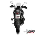 Mivv Suzuki V-Strom 800 SE Terminale Di Scarico Moto Marmitta Speed Edge Inox Nero Omologato