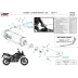 Mivv Suzuki V-Strom 800 DE Terminale Di Scarico Moto Marmitta Speed Edge Inox Nero Omologato