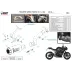 Mivv Triumph Speed Triple 1050 R / S / RS Terminale Di Scarico Moto Marmitta MK3 Carbonio