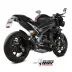 Mivv Triumph Speed Triple 1050 R / S / RS Terminale Di Scarico Moto Marmitta MK3 Carbonio