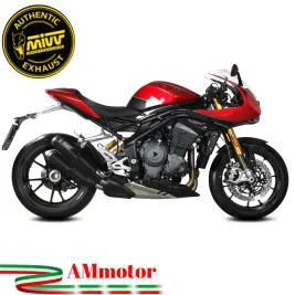Mivv Triumph Speed Triple 1200 RR / RS Terminali Di Scarico Moto MK3 Carbonio