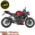 Scarico Completo Mivv Triumph Street Triple 765 R / RS 23 - 2024 Terminale Moto X-M5 Inox Nero