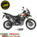 Mivv Triumph Tiger 900 24 - 2025 Terminale Di Scarico Moto Marmitta Dakar Inox Nero Omologato