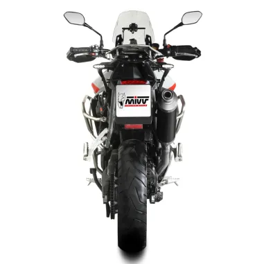 Mivv Triumph Tiger 900 24 - 2025 Terminale Di Scarico Moto Marmitta Dakar Inox Nero Omologato