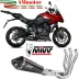 Scarico Completo Mivv Triumph Tiger Sport 660 22 - 2024 Terminale Moto Delta Race Inox Nero