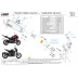 Scarico Completo Mivv Triumph Trident 660 21 - 2024 Terminale Moto Delta Race Inox Nero