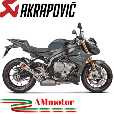 Akrapovic Bmw S 1000 R 17 2020 Terminale Di Scarico Slip-On Line Gp Titanio Moto