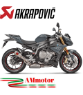 Akrapovic Bmw S 1000 R 17 2020 Terminale Di Scarico Slip-On Line Gp Titanio Moto