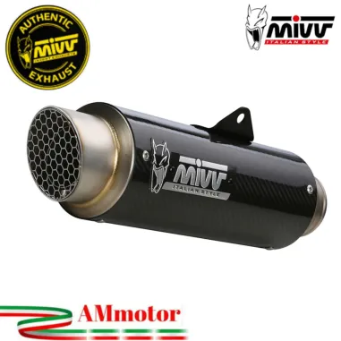 Mivv Ktm 125 Duke 24 - 2025 Terminale Di Scarico Marmitta Gp Pro Carbonio Moto Omologato