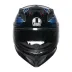 Casco Agv K7 Genesis Matt Black Blue Grey Integrale Per Moto Opaco Visiera Max Pinlock