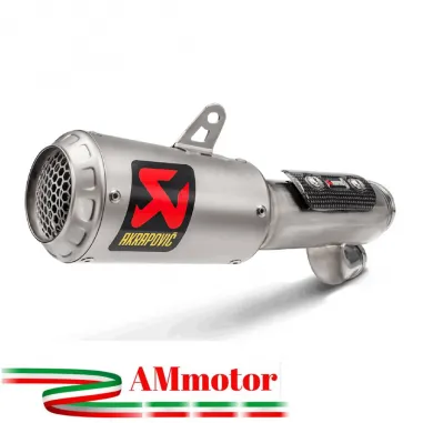 Akrapovic Bmw S 1000 R 17 2020 Terminale Di Scarico Slip-On Line Gp Titanio Moto