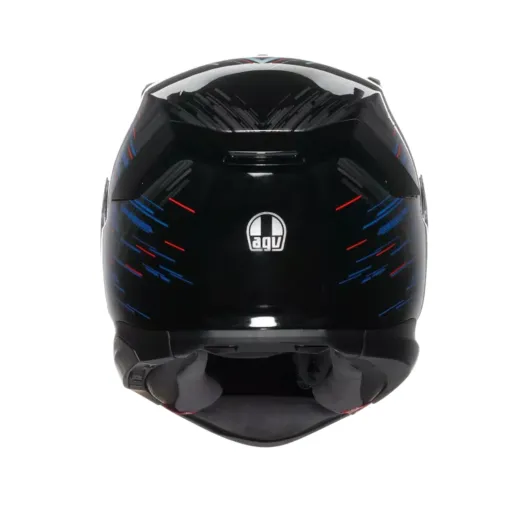 Casco Agv K7 Genesis Matt Black Blue Grey Integrale Per Moto Opaco Visiera Max Pinlock