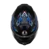 Casco Agv K7 Genesis Matt Black Blue Grey Integrale Per Moto Opaco Visiera Max Pinlock