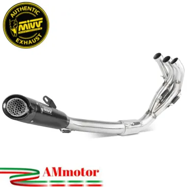 Scarico Completo Mivv Yamaha Mt-09 21 - 2023 Terminale Per Moto X-M5 Inox Nero Racing
