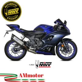 Scarico Completo Mivv Yamaha R7 22 - 2024 Terminale Per Moto SR-1 Titanio
