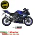 Scarico Completo Mivv Yamaha R7 22 - 2024 Terminale Per Moto SR-1 Titanio