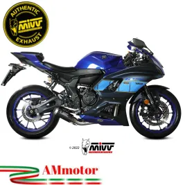 Scarico Completo Mivv Yamaha R7 22 - 2024 Terminale Per Moto Mk3 Carbonio Racing