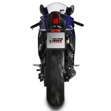 Scarico Completo Mivv Yamaha R7 22 - 2024 Terminale Per Moto Mk3 Carbonio Racing