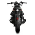 Mivv Moto Guzzi V7 Stone 21 - 2024 Terminali Di Scarico Marmitte HR-1 Inox Nero